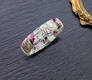 增智慧 淨化氣場-精選天然羽毛螢石手排 手環 手鍊 客製化禮物