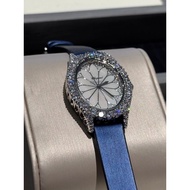 ChopardL 'Heuredu Diamant Series Watch, Using Authorized Brand Signs "Crown Claw Inlay" Craft, Using