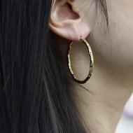 BNP Jewelry Big Ring Hoop Earrings K-Pop Celebrity Earring Korean Drama Style Feminine Jewelry