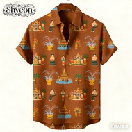 Men's 3D Printing Shirts, Each One Perfectly Integrating Traditional Culture With Modern Comfort, Ex