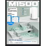 Cudy WIFI 6 Mesh Solution  AX1500 gigabit dual band  3 Years Warranty