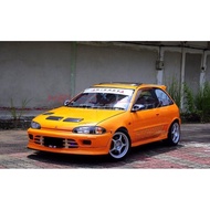 🔥EVO3 MIVEC FRONT BONET PROTON WIRA SATRIA V1