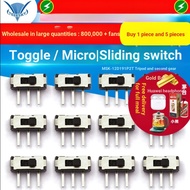 B. b.Toggle Switch Sliding Switch MSK-12D19 1P2T Tripod Two-speed Mini Switch (5 Pcs) UC4G