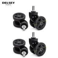 Luggage mute universal wheel equipment accessories to replace round of the DELSEY行李箱静音万向轮箱包配件替换轮法国大使delsey3841轮子