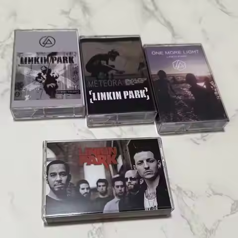 Linkin Park Music MagneticTape Greatest Hits AlbumCassette Cosplay WalkmanCar Recorder SoundtracksBo