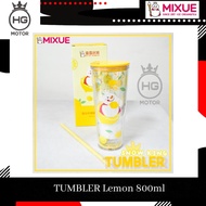 PW Tumblr Botol Minum MIXUE Warna Kuning 800ML Tumbler Tempat