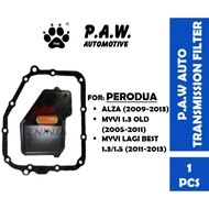 【100% ORIGINAL】P.A.W. Auto Transmission Filter with Gasket (Paper) For Myvi Lagi Best/ Myvi Old/ Alz