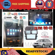 "R/STOCK" Toyota Altis 2008-2013 Android Player 2+16G 9 inch 2.5D with player casing