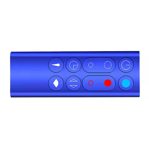1 Piece Remote Control Plastic Remote Control Suitable For Dyson AM09 HP00 HP01 Blue