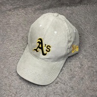 Unisex A's Baseball Cap A's Cap Kodorai Material Letter Cap