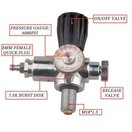 6000PSI M18*1.5 Gas Cylinder Refill Filling Adapter Supply Valve Soda CO2 Air Tank Connector Paintba