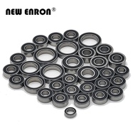 Black Rubber Sealed Ball Bearing Metric KIT 33Pc For RC Car Part 1/10 Traxxas Crawler Revo 3.3 E-Rev