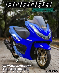 COD DECAL STICKER PCX 160 FULL BODY PCX TERBARU WARNA PUTIH MERAH HITAM PCX MODIFIKASI PCX INDONESIA