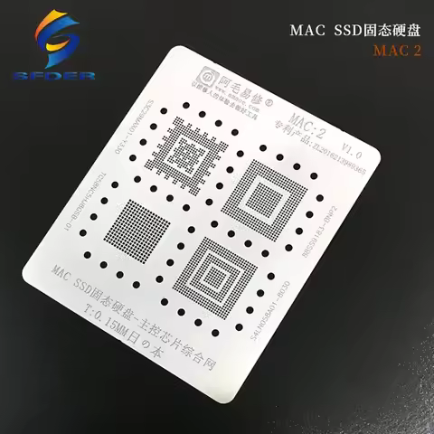 Amaoe Reballing Stencil For MACBOOK MAC Pro A2159 A1706 A1707 A1534 Power USB Charging IC CPU/RAM SS