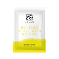 [ 1 ซอง 20 แผ่น ] Aglam Toner Pad Skin Daily - โทนเนอร์แพด แบบซอง สำหรับเช็ดและมาส์ก สีเหลือง 1 ซอง