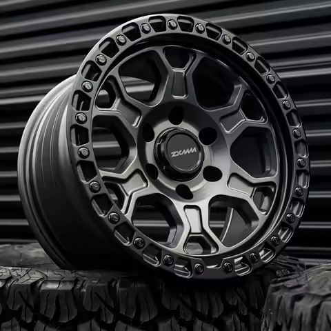 Custom Forged Alloy Atv Beadlock 5X114.3 5X130 6x139.7 Rim 15 16 18 24 Inch Wheel for Off-road Cars