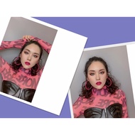 Simple Shining Earrings Earrings Trendy Fashion Candy Color Big Circle Circle Circle Circle Classy E