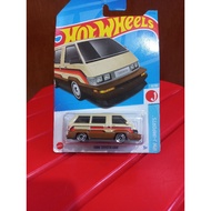 HW HOTWHEELS TOYOTA VAN 1986 J-IMPORTS LIGHT BROWNHW