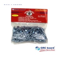 GRC Galvanized GRC Board Nails 400 Grams (500 Pcs Pack)