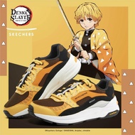 Zenitsu Agatsuma Demon Slayer Kimetsu No Yaiba Skechers Men & Women Sport Global Jogger Shoes - 8941