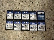 全新記憶卡 CCD SD Card 1 GB/2GB 數碼相機記憶卡 可平郵寄出