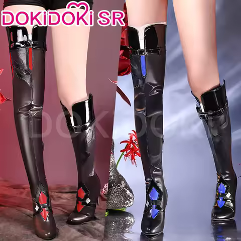 IN STOCK Acheron Cosplay Shoes Game Honkai: Star Rail Cosplay DokiDoki-SR Honkai Female Cosplay Ache