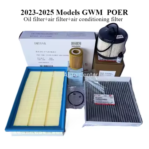 2023-2025 Models GWM POWER POER DISEL Air Filter Cabin Filter Disel Oil Filter Kit