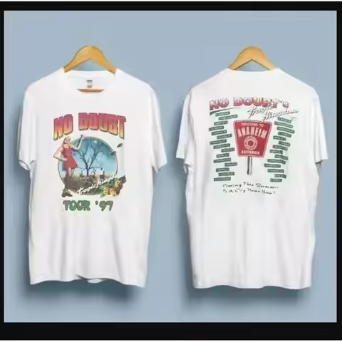 Vtg 90S No Doubt Band Tragic Kingdom Tour 97 T Shirt Size S 5Xl