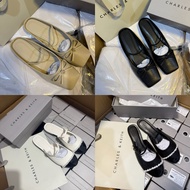 NEW CNK FLAT SHOES LEATHER SANDALS FOR WOMEN WITH BOX