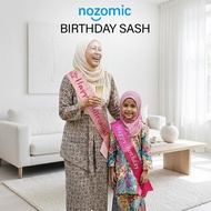 Happy Birthday Sash Set Shoulder Birthday Girl Satin Sash Happy Retirement Sash Party Decoration