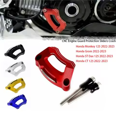 Engine Guard For HONDA Monkey 125 Dax Grom ST Dax125 CT125 2022-2023 Left Crankcase Generator Gurad 
