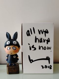 Bwing B.Wing HOW2WORK 2017 "All we have is now" - A Boy edition polystone sculpture