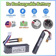 11.1V/7.4V Bateri RC Rechargeable Lithium Battery Remote Control Electric Toy Accessories Li-po Batt