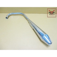 HONDA CG125 CG110 -- EXHAUST MUFFLER PIPE "CHROME" // CHROME Plated