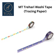 MT Trehari Tracing Paper FULL ROLL Tape 15mm x 7m/ 7mm x 7m