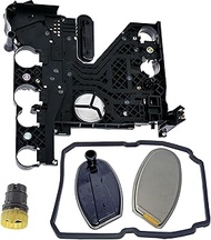 Set of 4 Transmission Conductor Plate with Plug Adaptor Filter Gasket for Mercedes-Benz 722.6 Transs