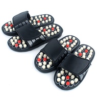 Dropshipping Acupoint Massage Slippers Sandal Men Feet Chinese Acupressure Therapy Medical Rotating