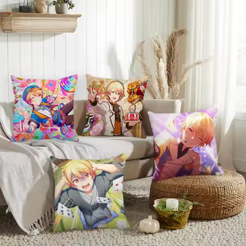Singer Tenma Tsukasa Pillow Case Home Decoration Cushion Cover Suitable For Office Sofa Bedroom Car