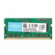 Crucial 4GB PC3L-12800S DDR3L 1600 Mhz 204pin 1.35V SODIMM RAM Laptop Memory