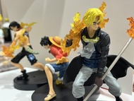 วันพีช โมเดล แอคชั่นฟิกเกอร์ ของเล่น เซต 3 พี่น้อง ลูฟี่ ซาโบ เอส Model One Piece Figure Luffy Sabo Ace