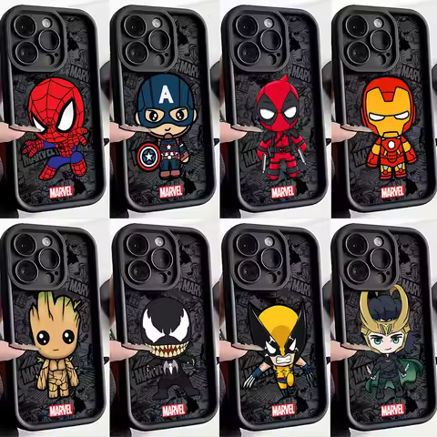HOT Anime Spiders Mans Venoms Phone Case for Samsung S26 S25 S24 S23 S22 S21 S20 F06 M16 Note 20 FE 