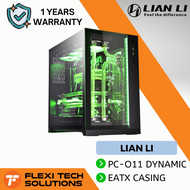 Flexi Tech LIAN LI PC-O11 DYNAMIC RAZER EDITION PC Desktop E-ATX Case