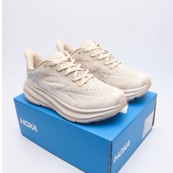 96O7 Clifton 9 Men and women Professional cushioning running shoes，ultra-light thick soled sneakers 