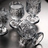 KY&amp; Liquor Glass Set Liquor Divider Small Tass Home Crystal Glass Shooter Glass Household Light Luxury Wine Cup Cup AQ61