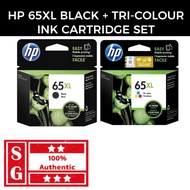 HP 65XL Black Ink Cartridge HP 65XL Tri-Color Original Ink Cartridge HP 65XL Ink Cartridge HP 65 Ink
