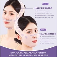 Masker Pengencang Wajah 3D V Shape Penirus Pipi Pelangsing Wajah Alat Pengangkat Double Chin Masker 