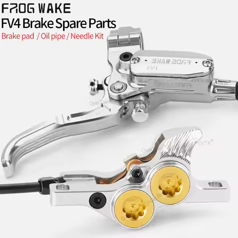 FROG WAKE FV4 Brake Kit Spare Parts-All-metal Brake pad Oil Needle Olive Head oil pipe for FROG WAKE