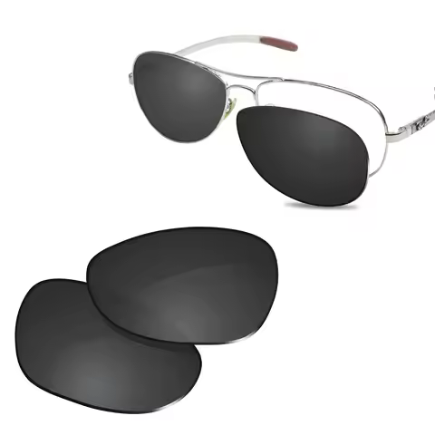 Glintbay New Performance Polarized Replacement Lenses for Ray-Ban RB8301-59 Sunglasses - Multiple Co