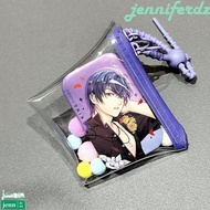 JENNIFERDZ Badge Storage Bags, Bag Pendant Fully Sealed Badge Display Sleeve, Mini Doll Bag Thicken 