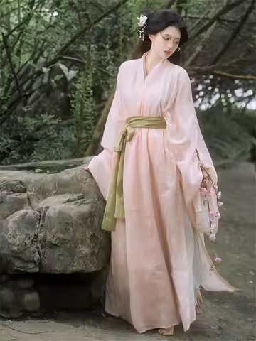 3XL Chinese Hanfu Dress Women Cosplay Costume Tang Dynasty Ancient Traditional Blue Hanfu Dance Dres